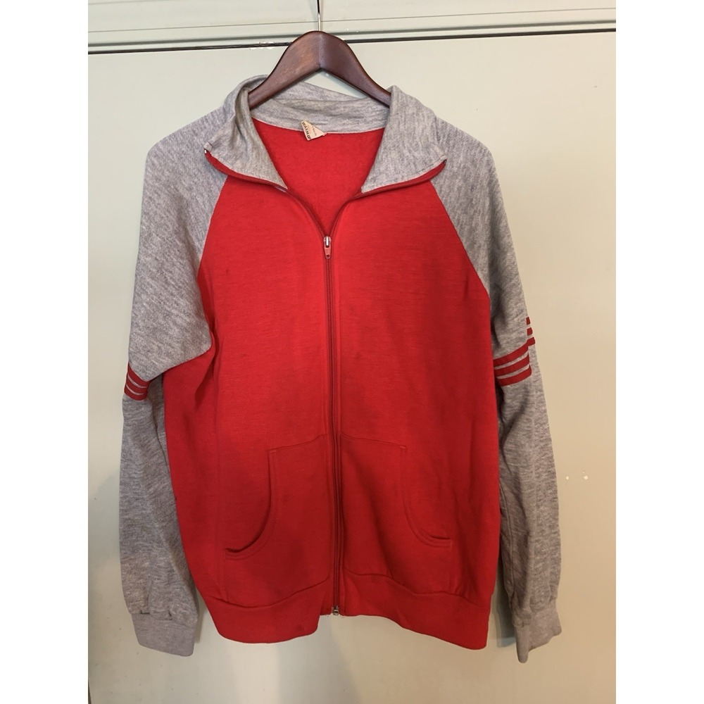 Vintage 70s/80s Warm Up Brand Track Jacket Size L